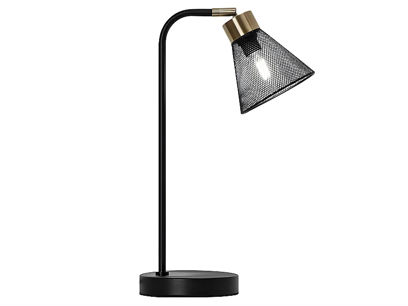 Flexo Metal Negro Manila Con Pantalla Rejilla