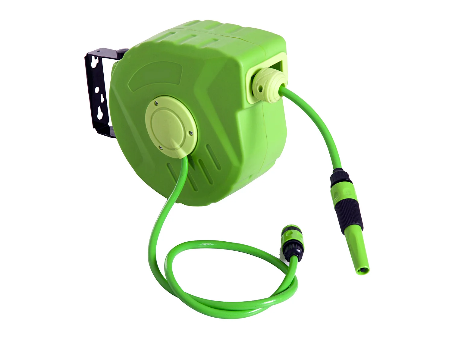 Carrete verde 35.5x11.5x27.5 cm Outsunny