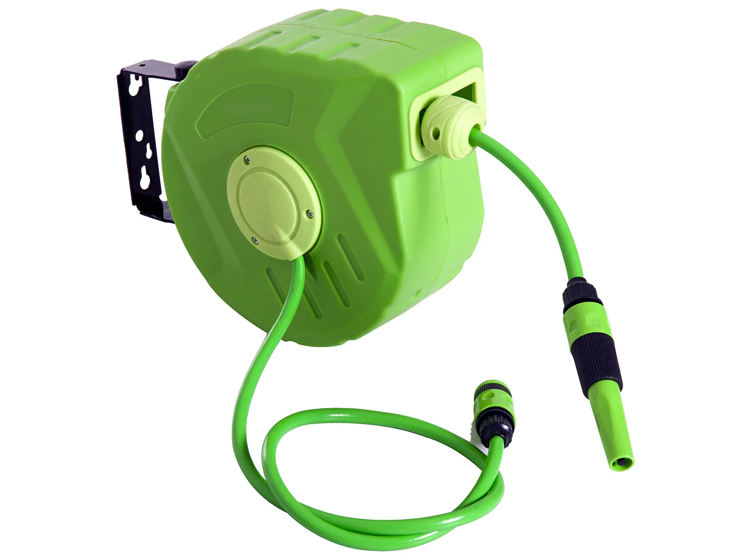 Carrete verde 35.5x11.5x27.5 cm Outsunny