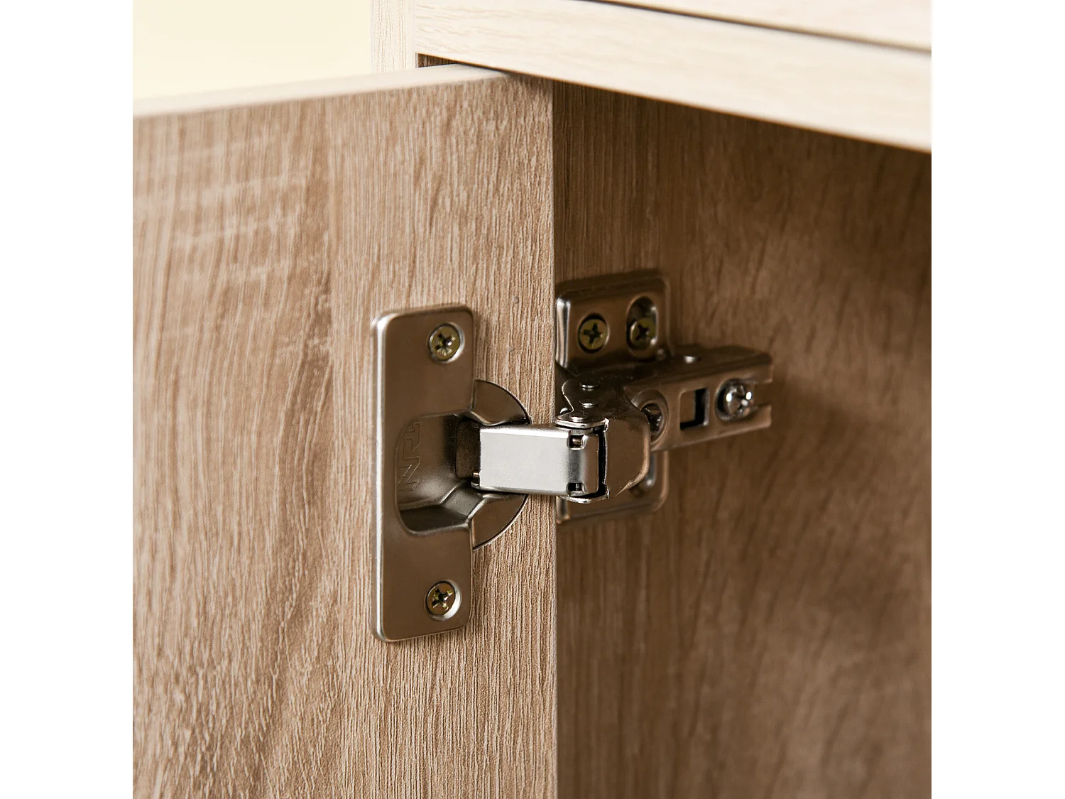 Carro de cocina para microondas roble 60x40x108cm HOMCOM