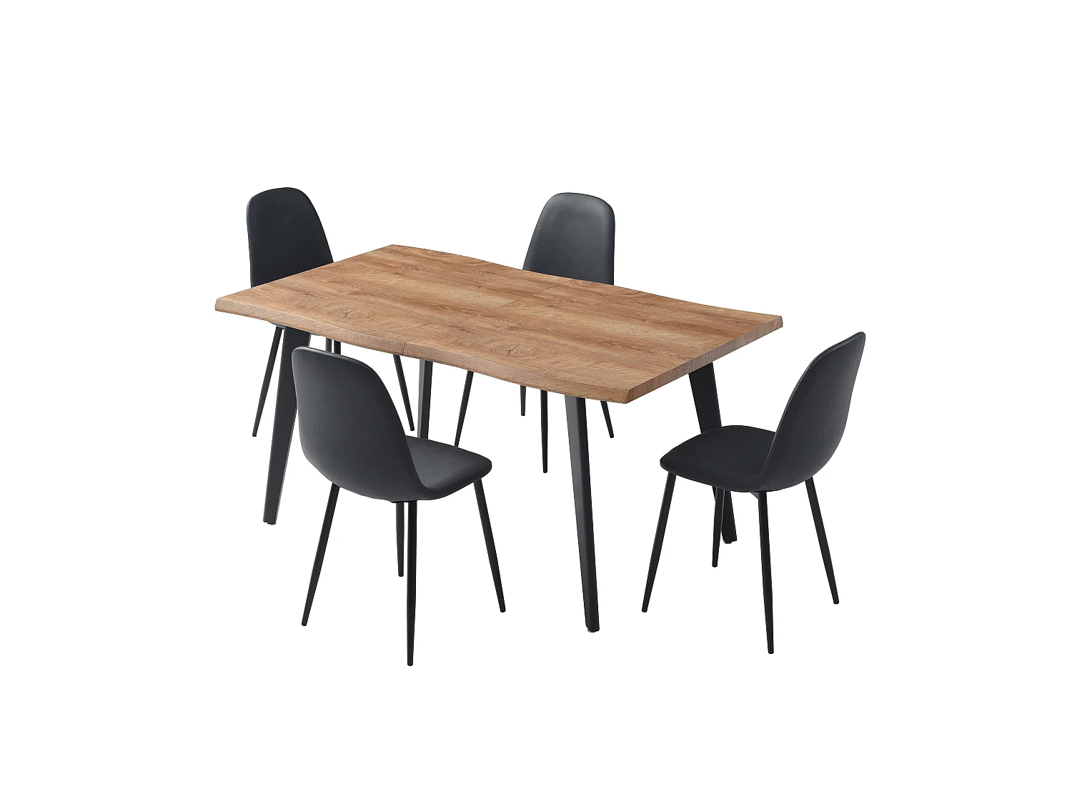 Table de Repas Extensible "Forest" 150-210cm Naturel