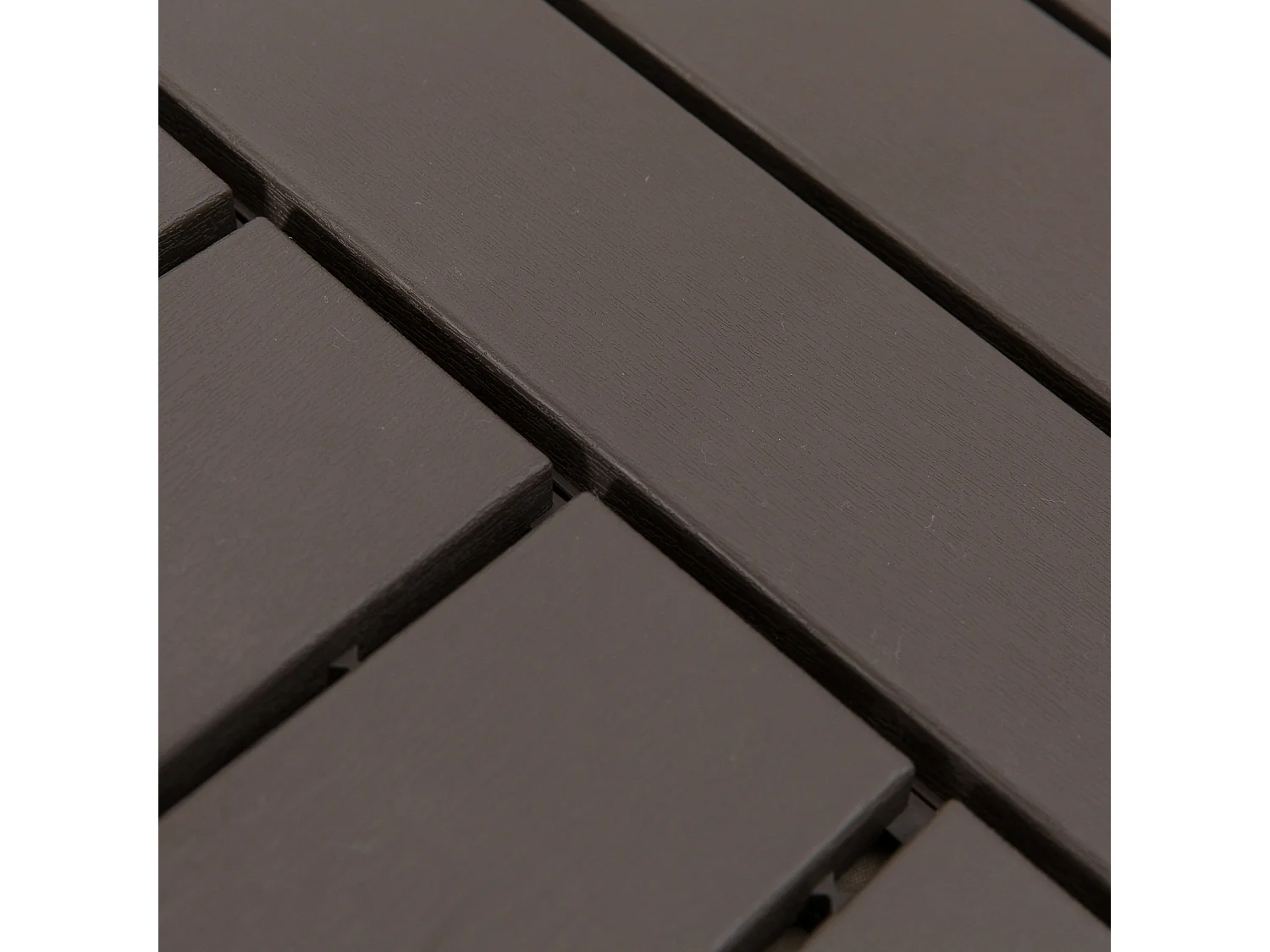 Baldosas cuadradas marrón 30x30x2 cm Outsunny