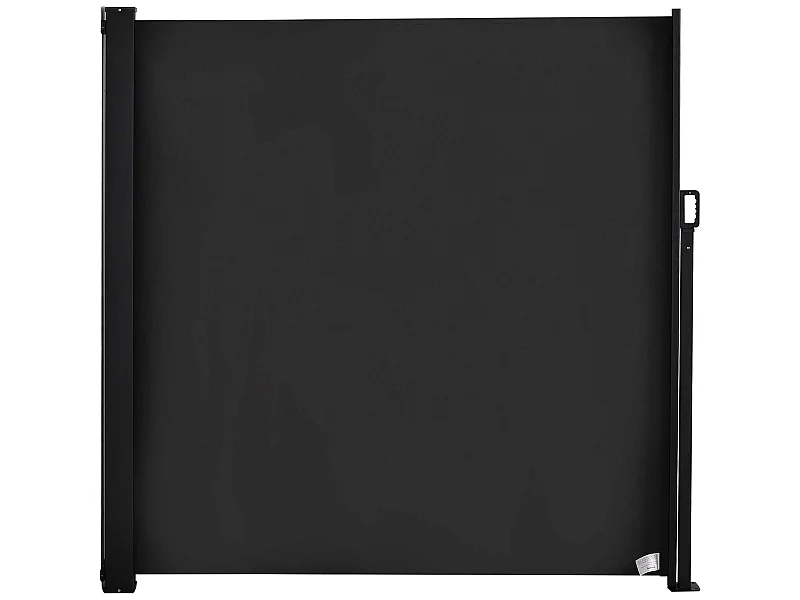 Toldo lateral gris 350x180x0.01cm Outsunny