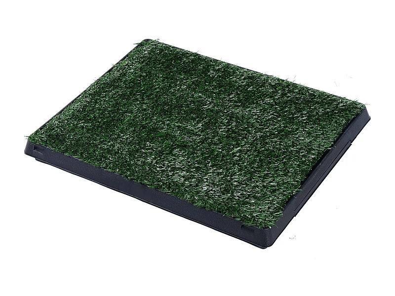 Inodoro de bandeja para perros verde 51x63x6cm PawHut