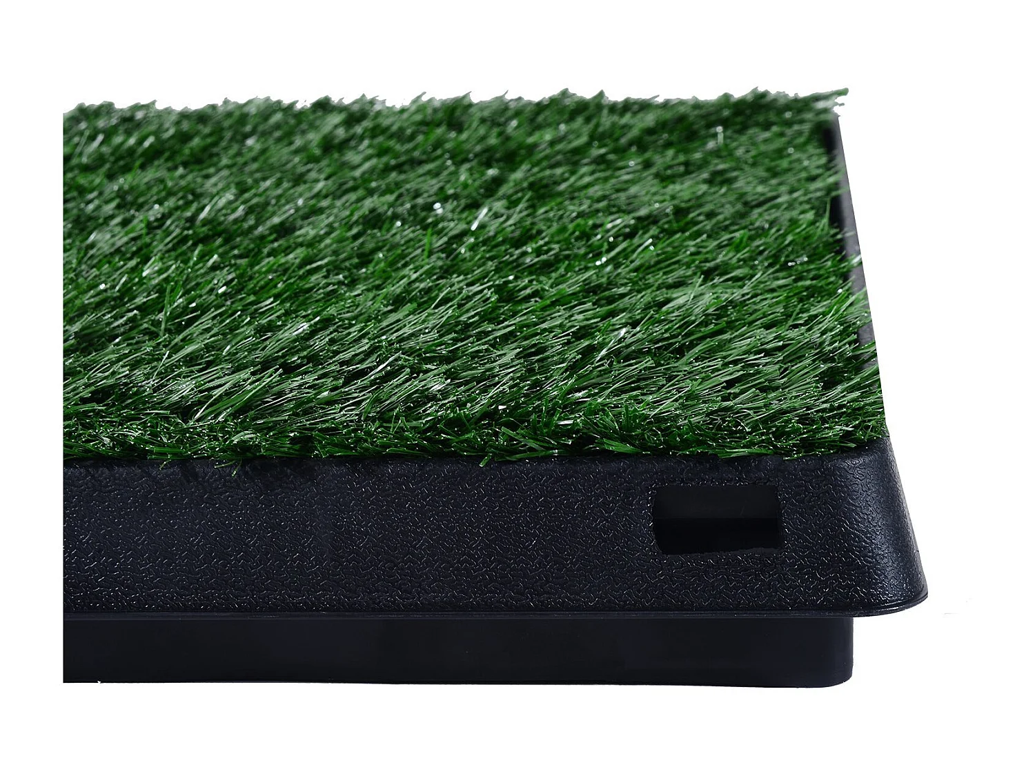 Inodoro de bandeja para perros verde 51x63x6cm PawHut