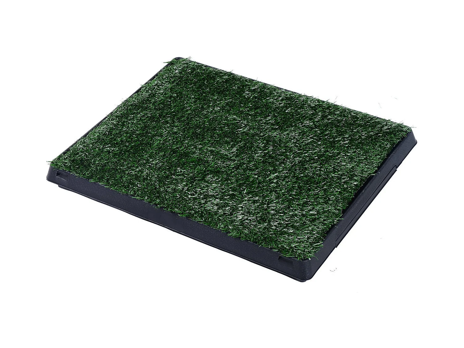 Inodoro de bandeja para perros verde 51x63x6cm PawHut