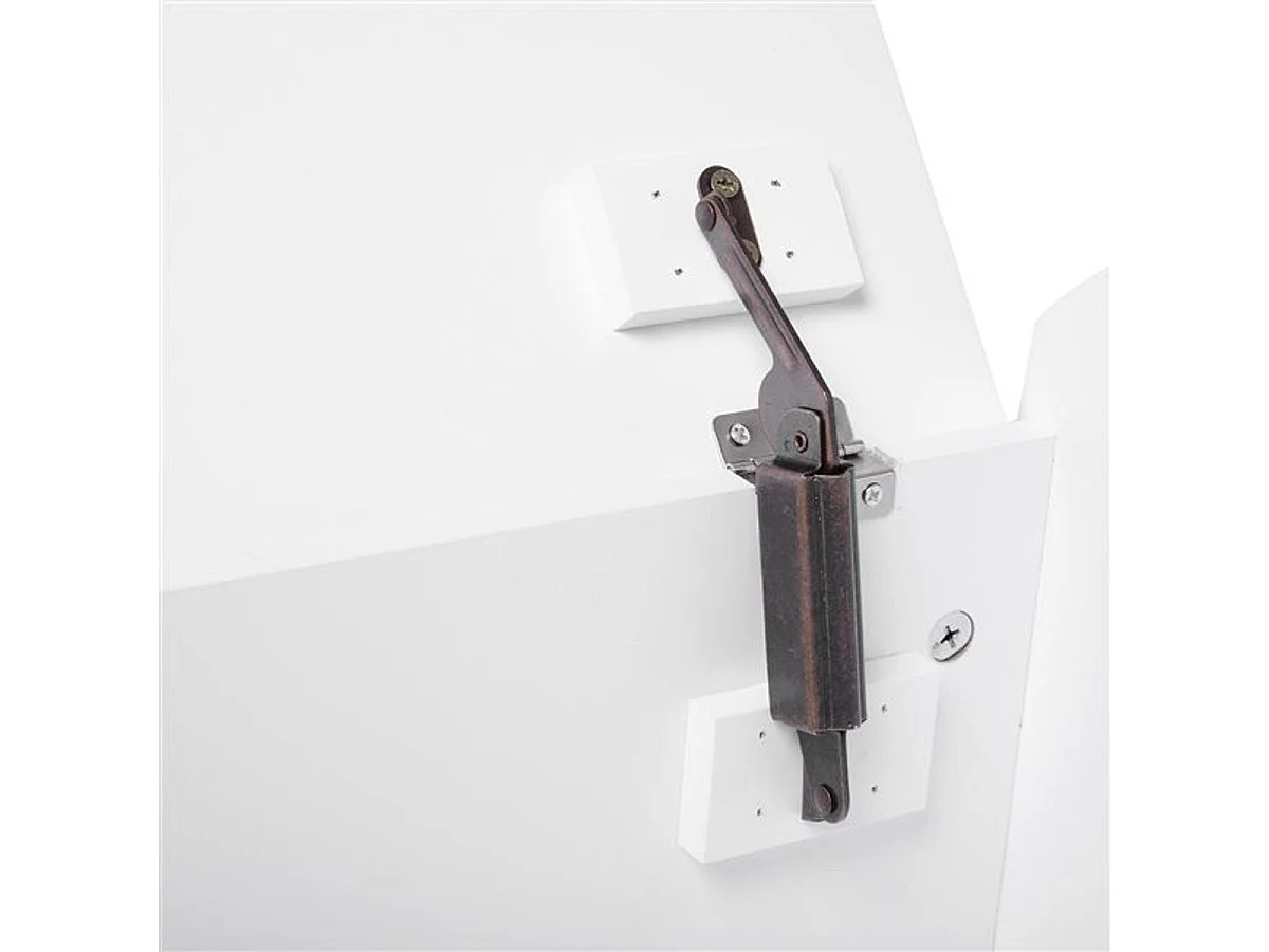 Organizador de juguete de niño blanco 62x40x46.5 cm HOMCOM