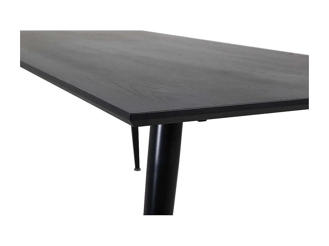 Dipp Table à manger 90x180cm, noir.