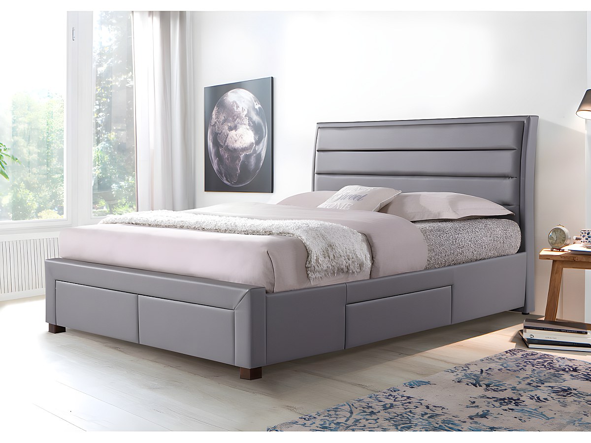 Bett mit Stauraum ABRAMO - 160x200cm günstig online kaufen