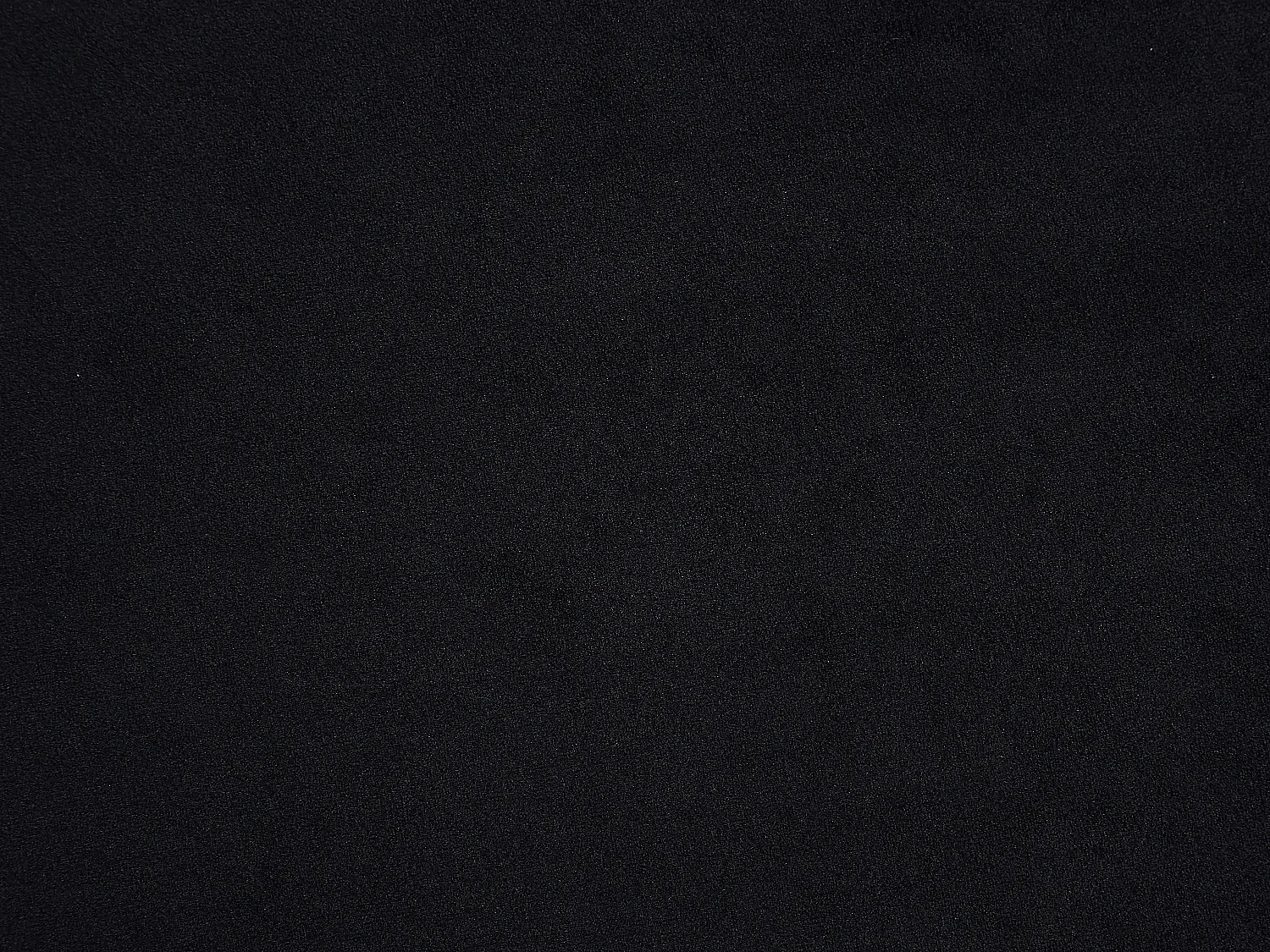 Canapé 3 places et fauteuil CHESTERFIELD - velours noir et boutons effet cristal