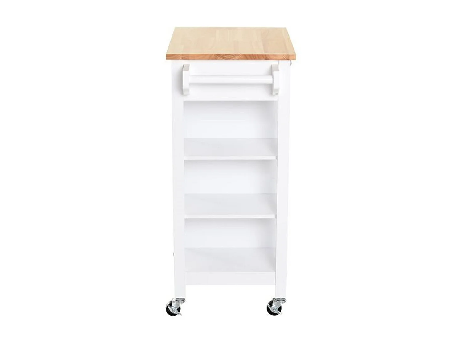 Carrito de cocina blanco 66x39.5x86.5 cm HOMCOM