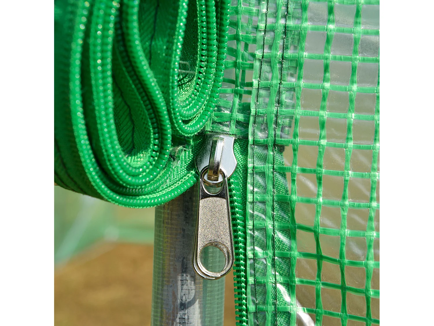 Invernadero de jardín verde 800x300x200 cm Outsunny