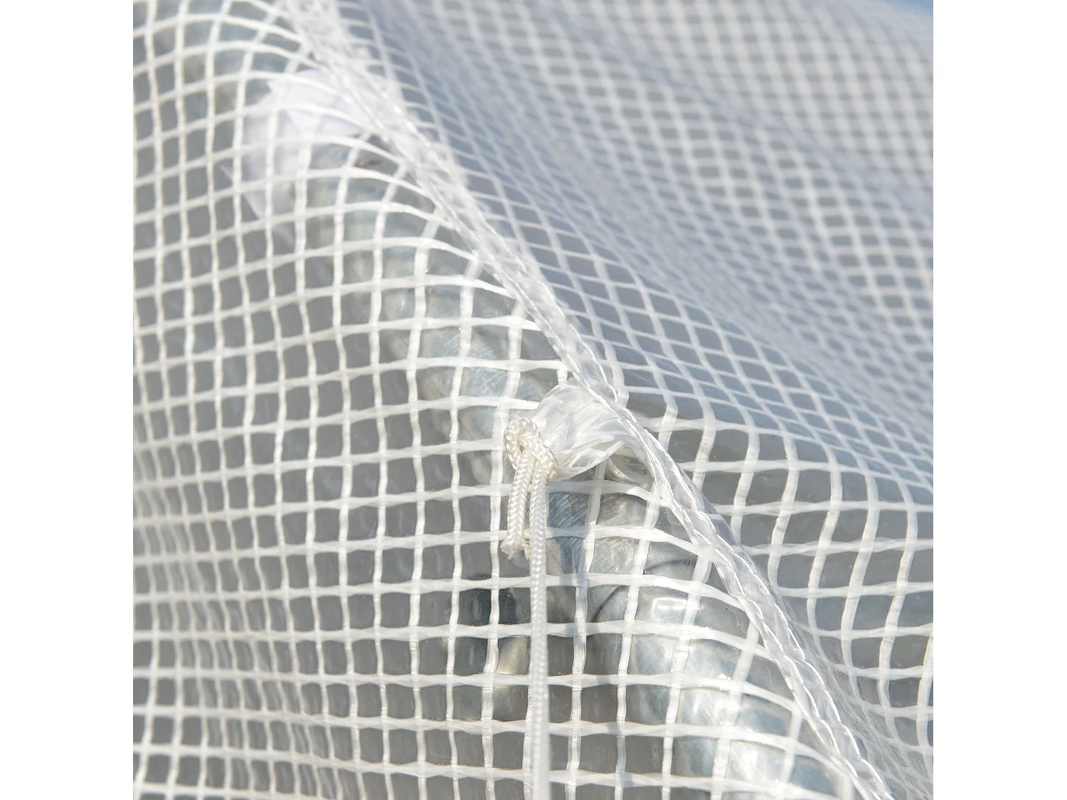 Invernadero de jardín blanco 800x300x200 cm Outsunny