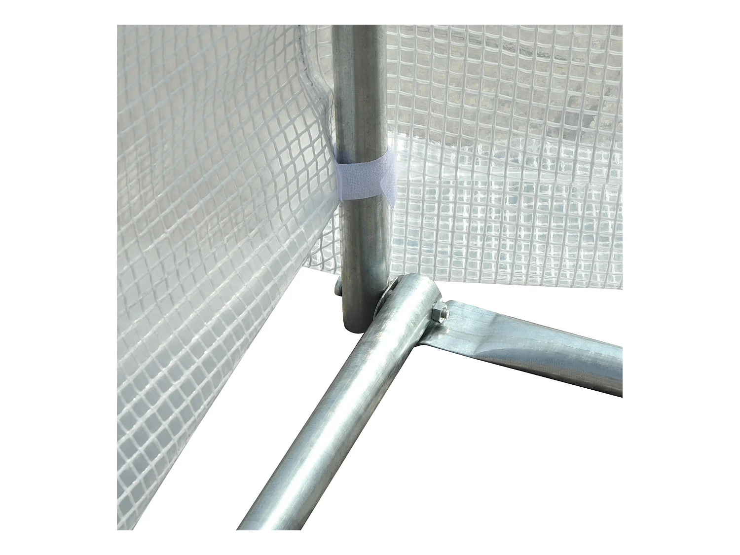 Invernadero blanco 600x300x200 cm Outsunny