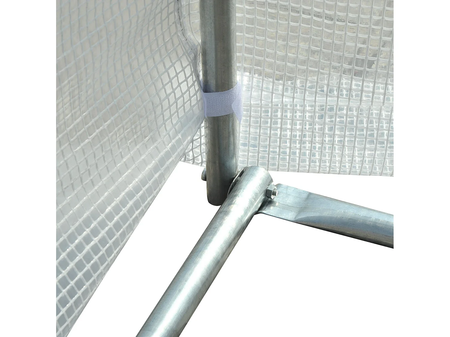 Invernadero blanco 600x300x200 cm Outsunny