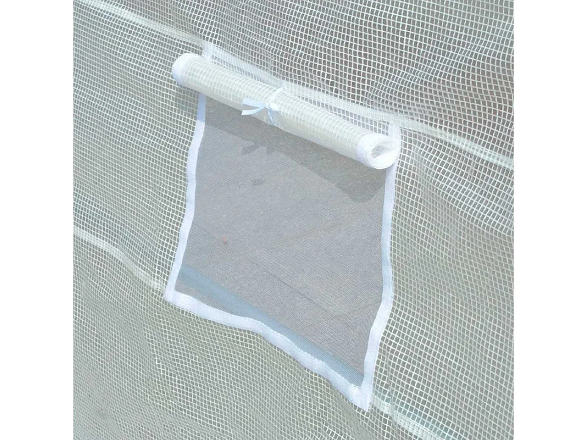 Invernadero blanco 600x300x200 cm Outsunny