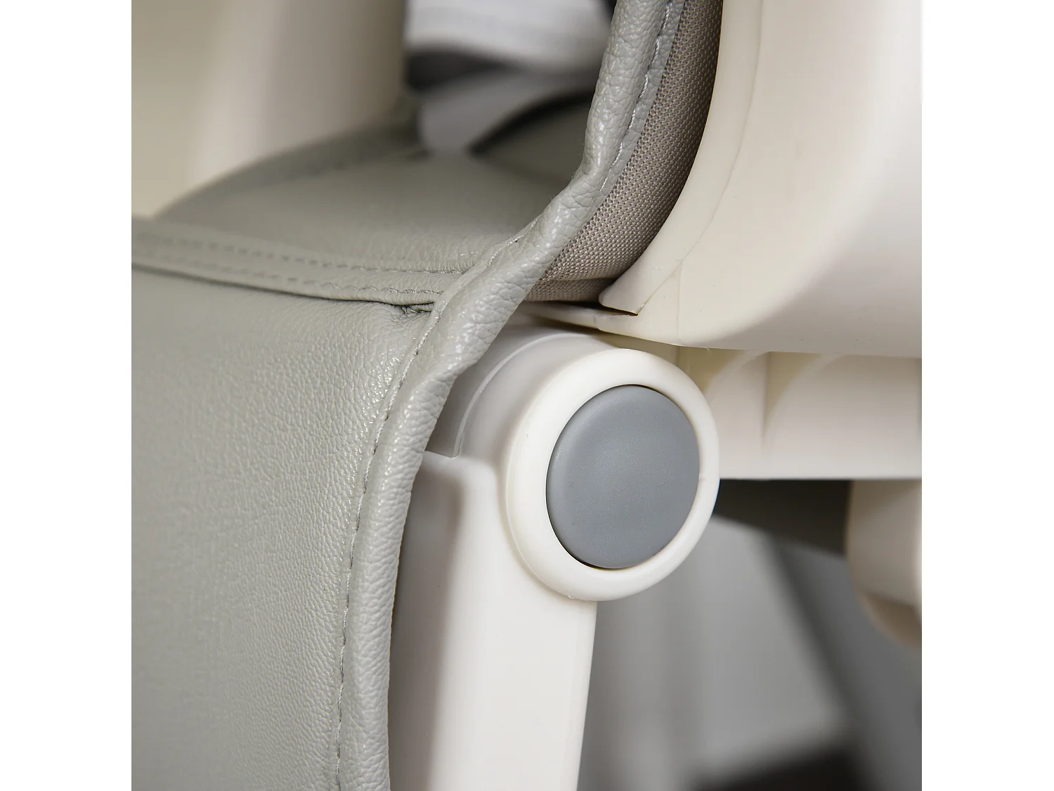 Trona para bebé gris 55 x 80 x 104 cm HOMCOM