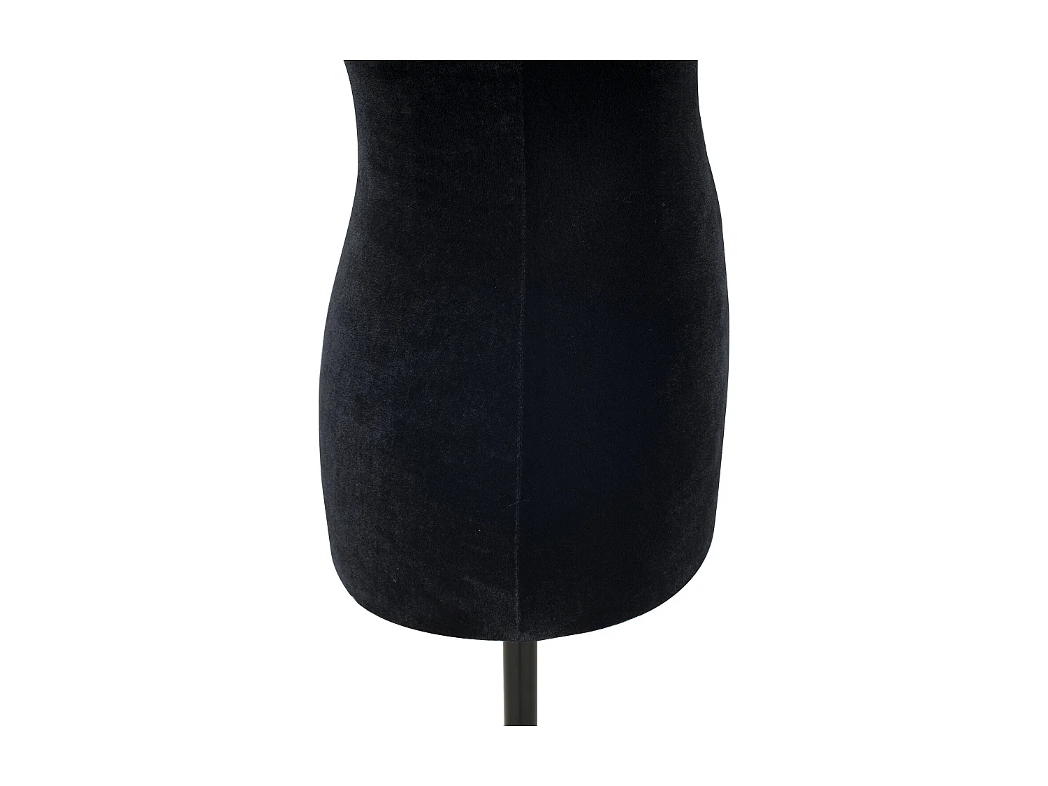 Maniquí femenino de costura negro 36x0x168 cm HOMCOM