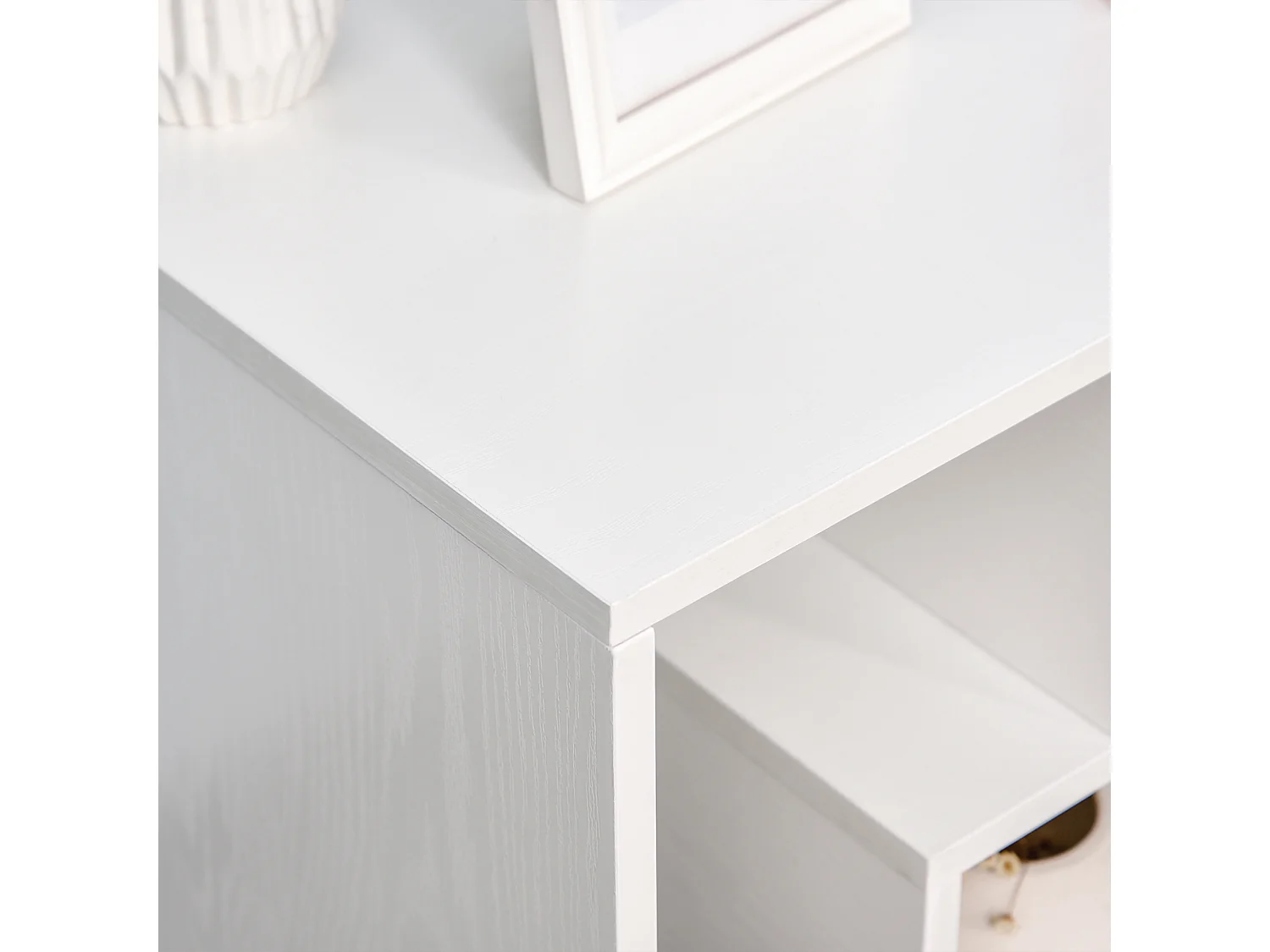 Mesilla de centro blanco 45x40x55cm HOMCOM
