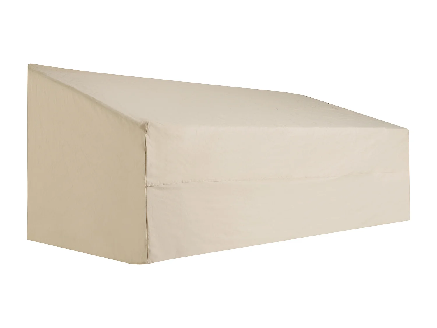 Funda protectora de banco beige 218x111x101 cm Outsunny