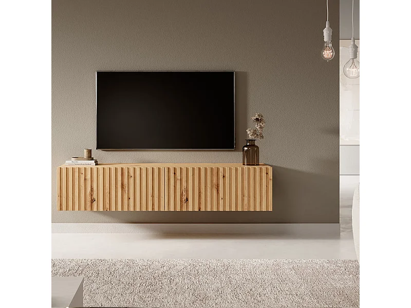Mobile TV - 140 cm - rovere artisan - Telire