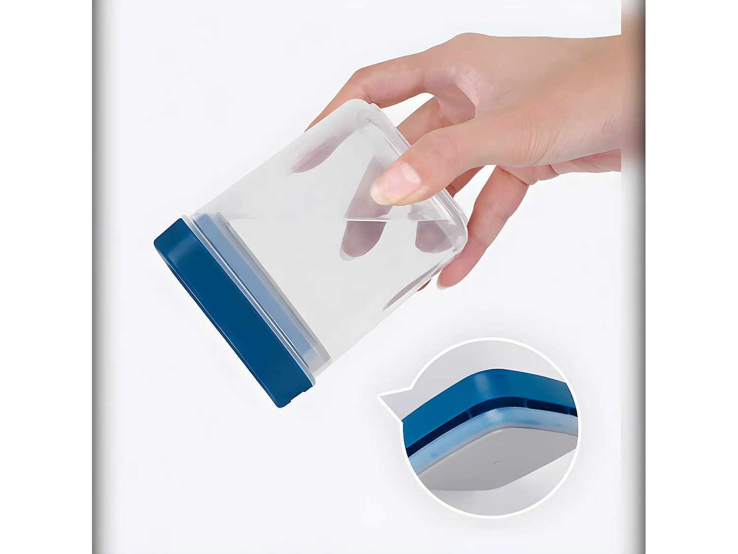 Boîte de conservation des aliments pour la cuisine, 6 pièces