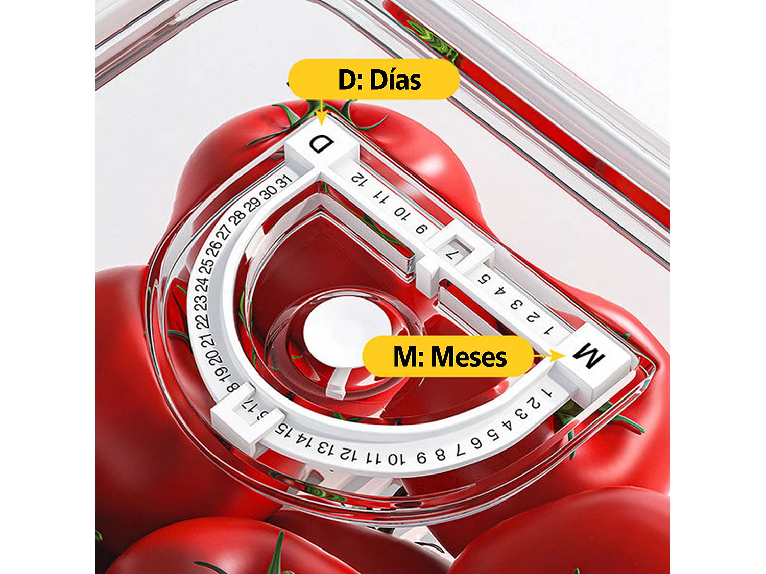 Set de 2 récipients alimentaires de 2,5 l chacun pour la conservation des aliments, avec couvercles