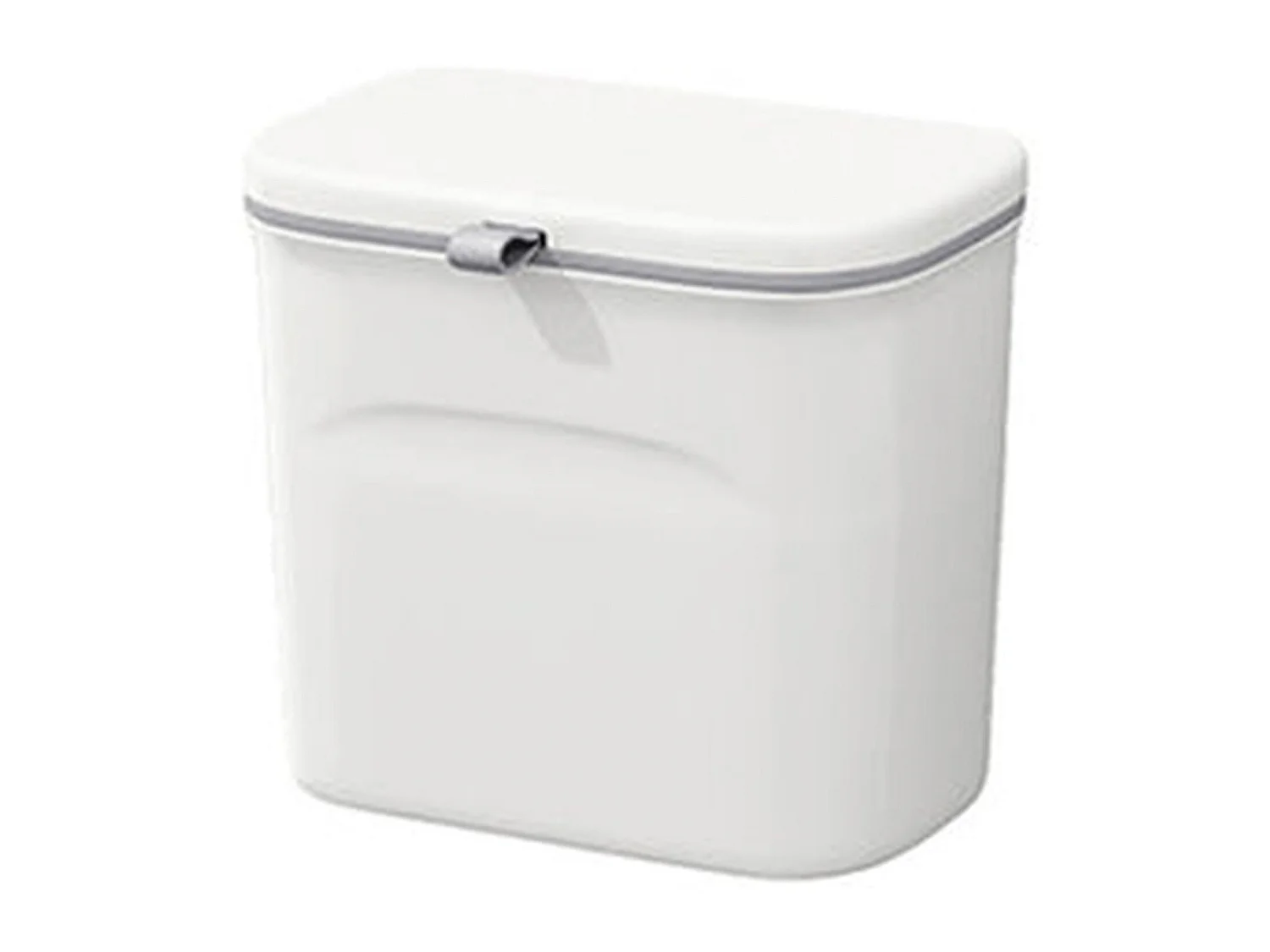 Poubelle de cuisine murale multifonctionnelle 8 l