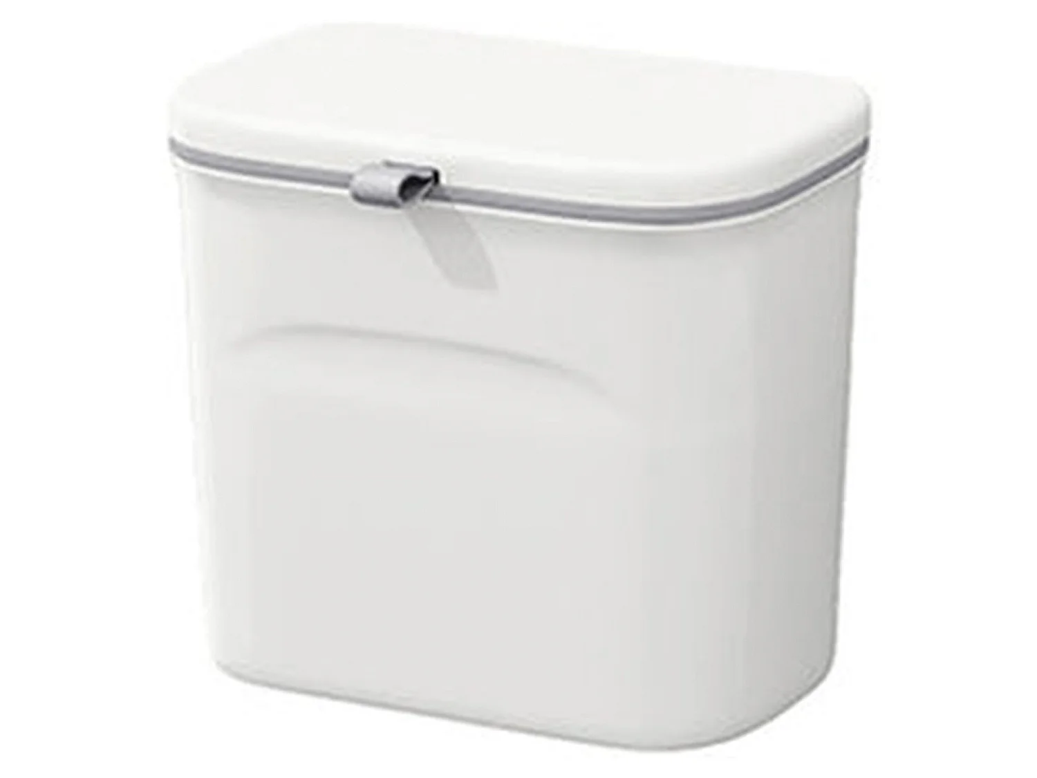 Lot de 2 poubelles multifonctionnelles 16 l (8x2), poubelles de cuisine à montage mural ou sur porte