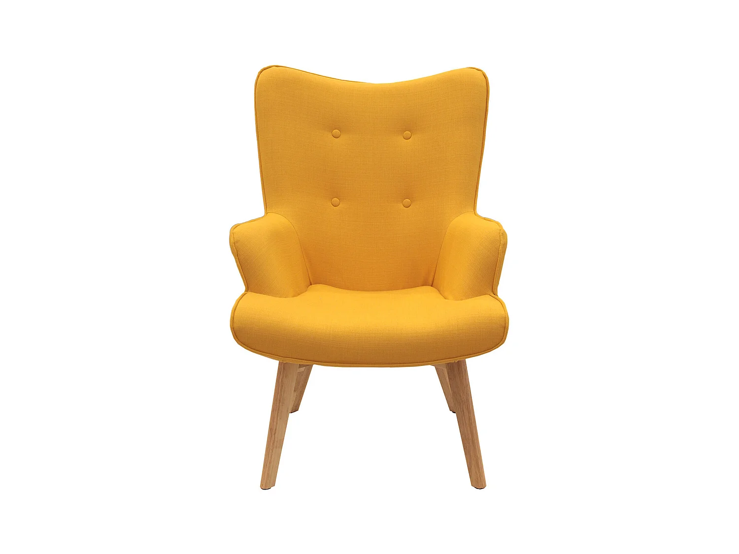 Fauteuil Design "Helsinki" 100cm Jaune