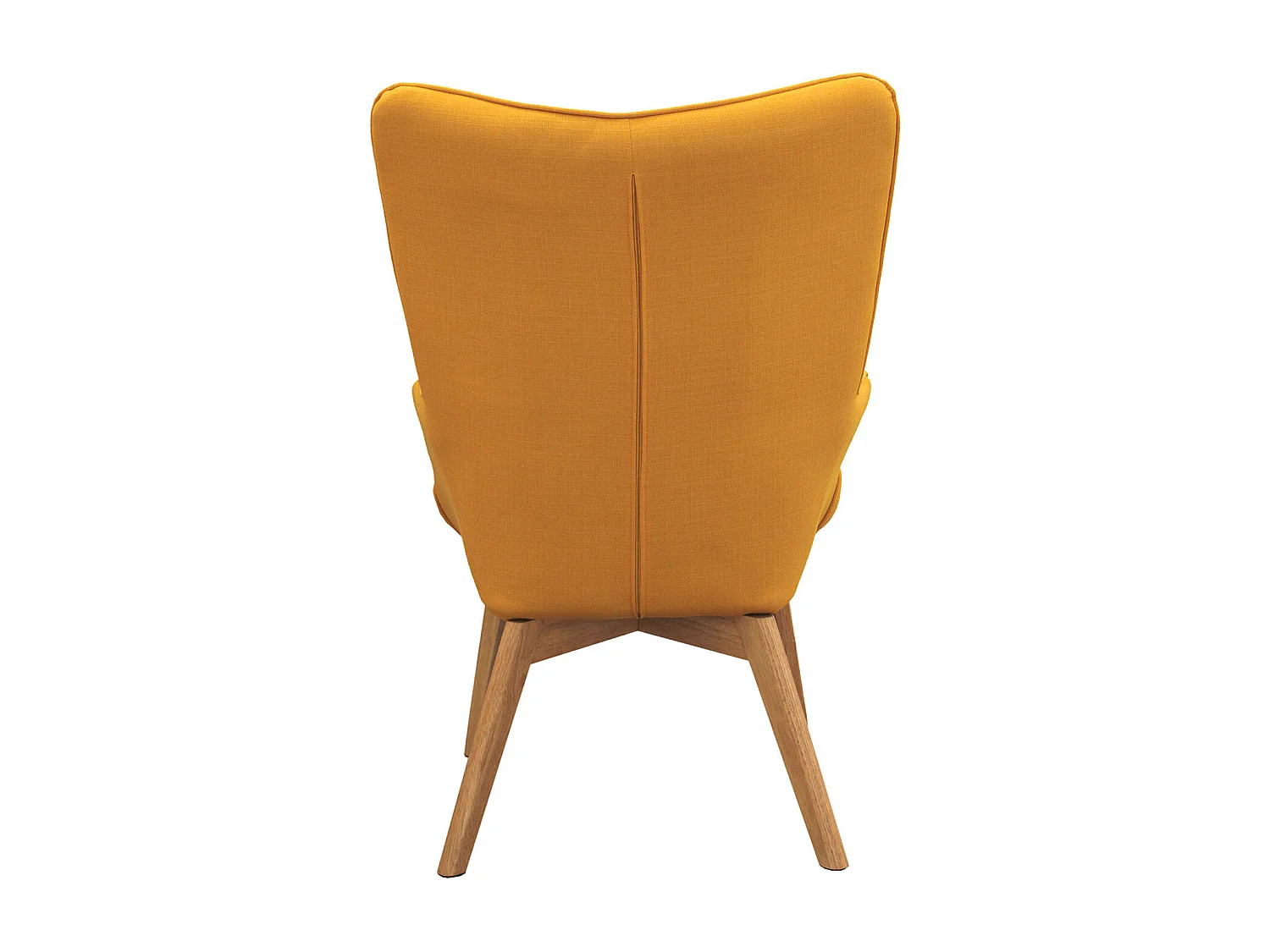 Fauteuil Design "Helsinki" 100cm Jaune