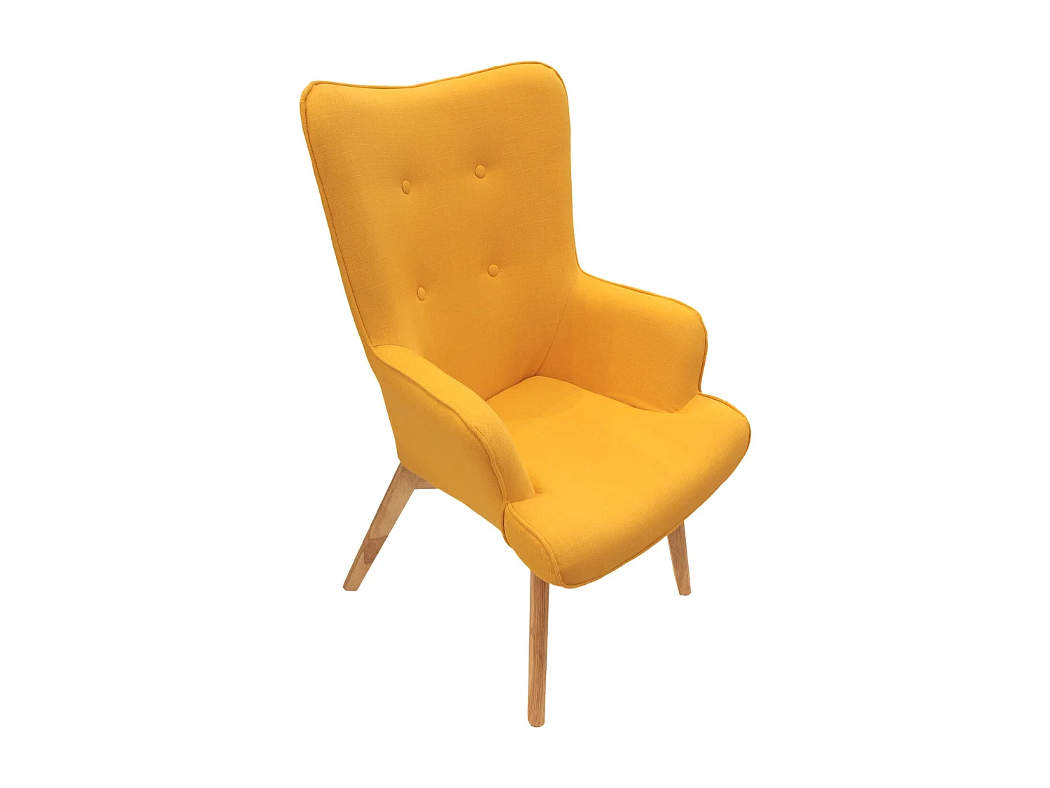 Fauteuil Design "Helsinki" 100cm Jaune