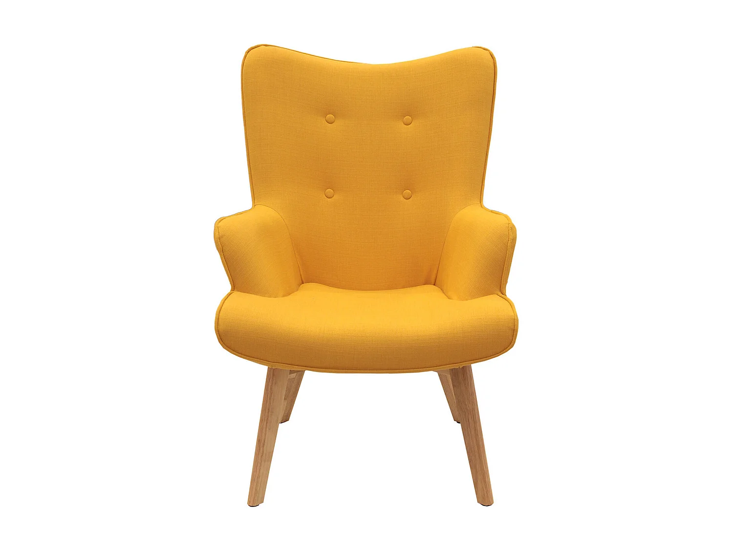 Fauteuil Design "Helsinki" 100cm Jaune