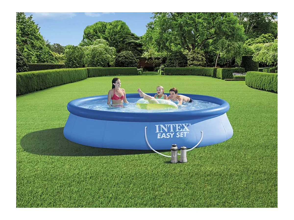 Kit Piscine Autoportante "Easy Set" 396x84cm Bleu