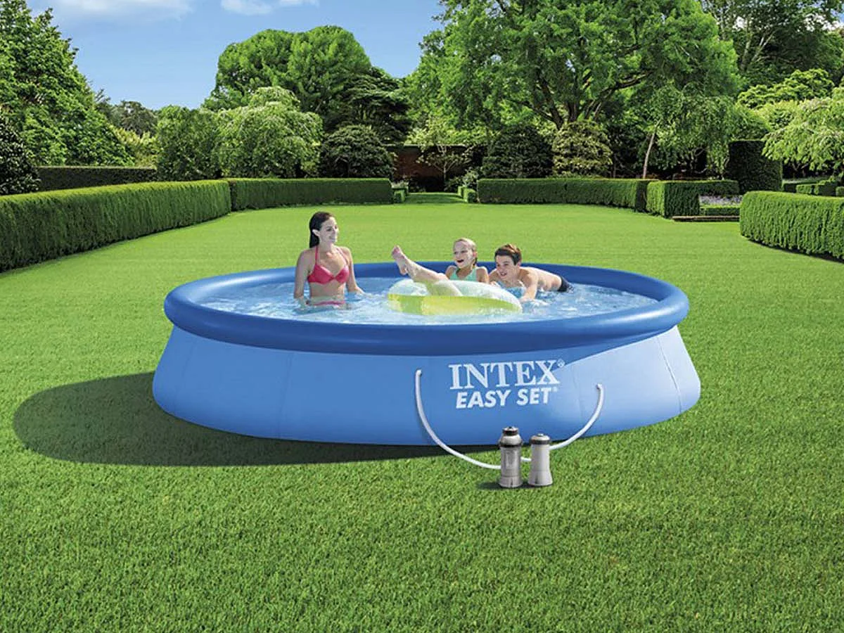 Kit Piscine Autoportante "Easy Set" 396x84cm Bleu