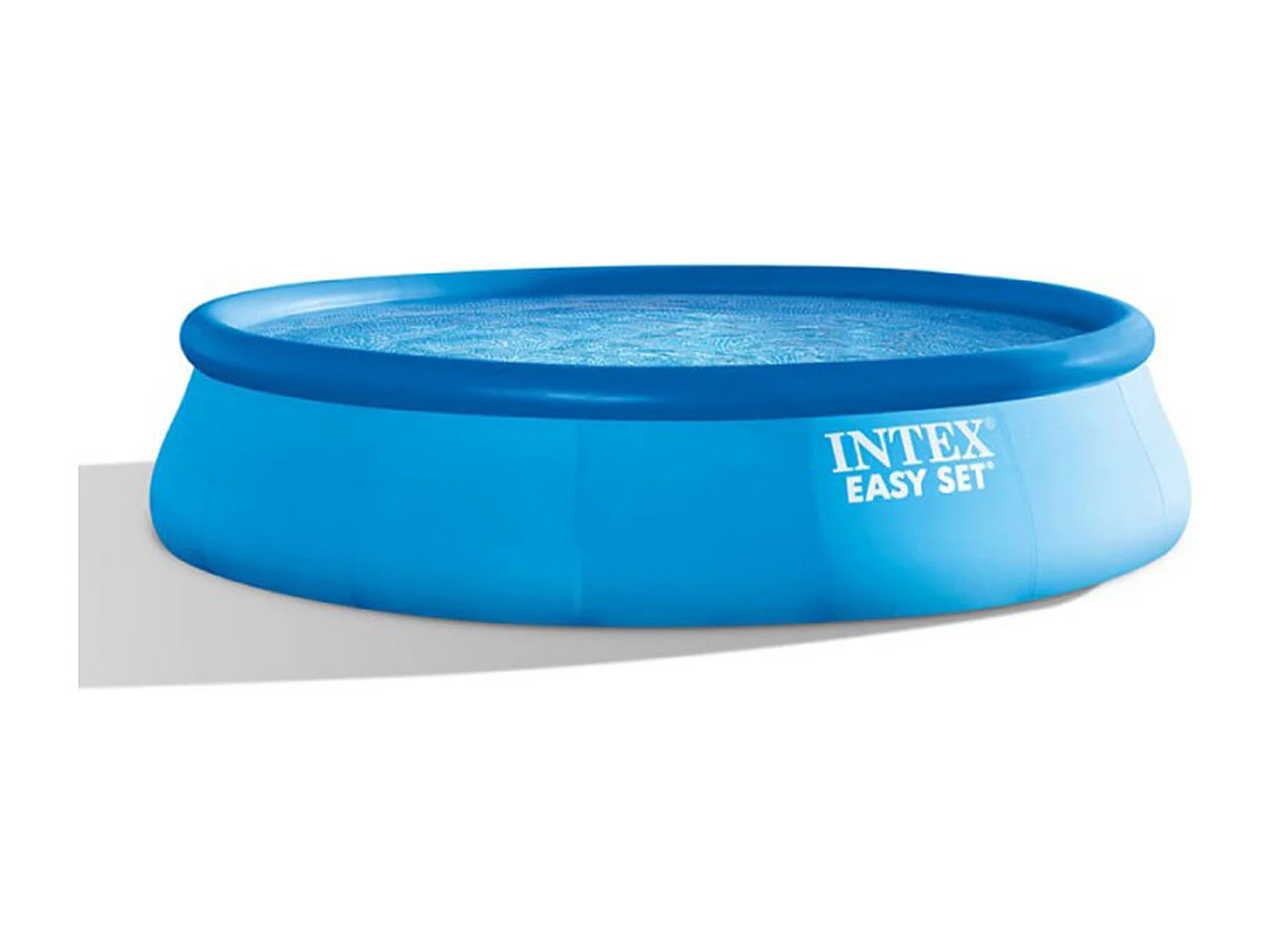 Intex 28142 Easy Set oberirdischer Pool aufblasbar rund 396x84cm