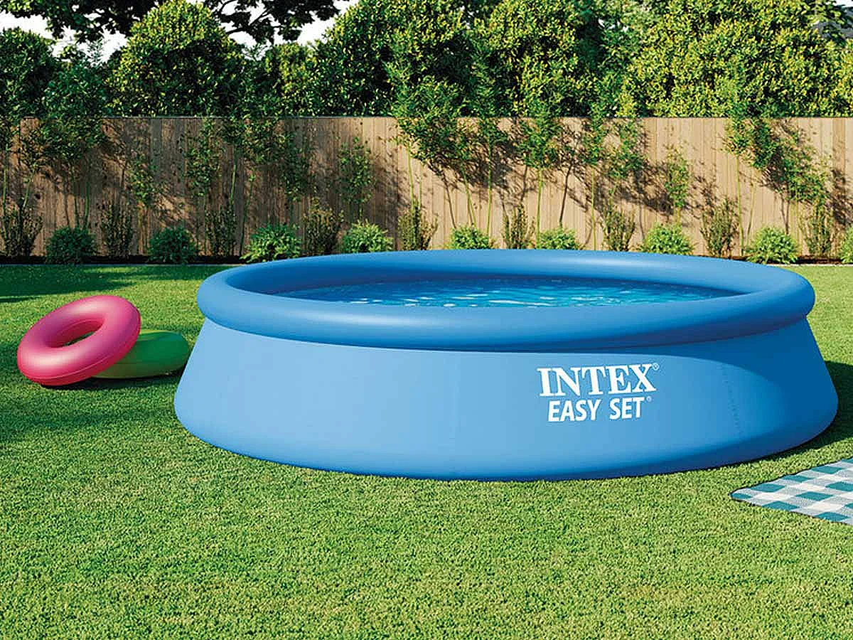 Kit Piscine Autoportante "Easy Set" 396x84cm Bleu