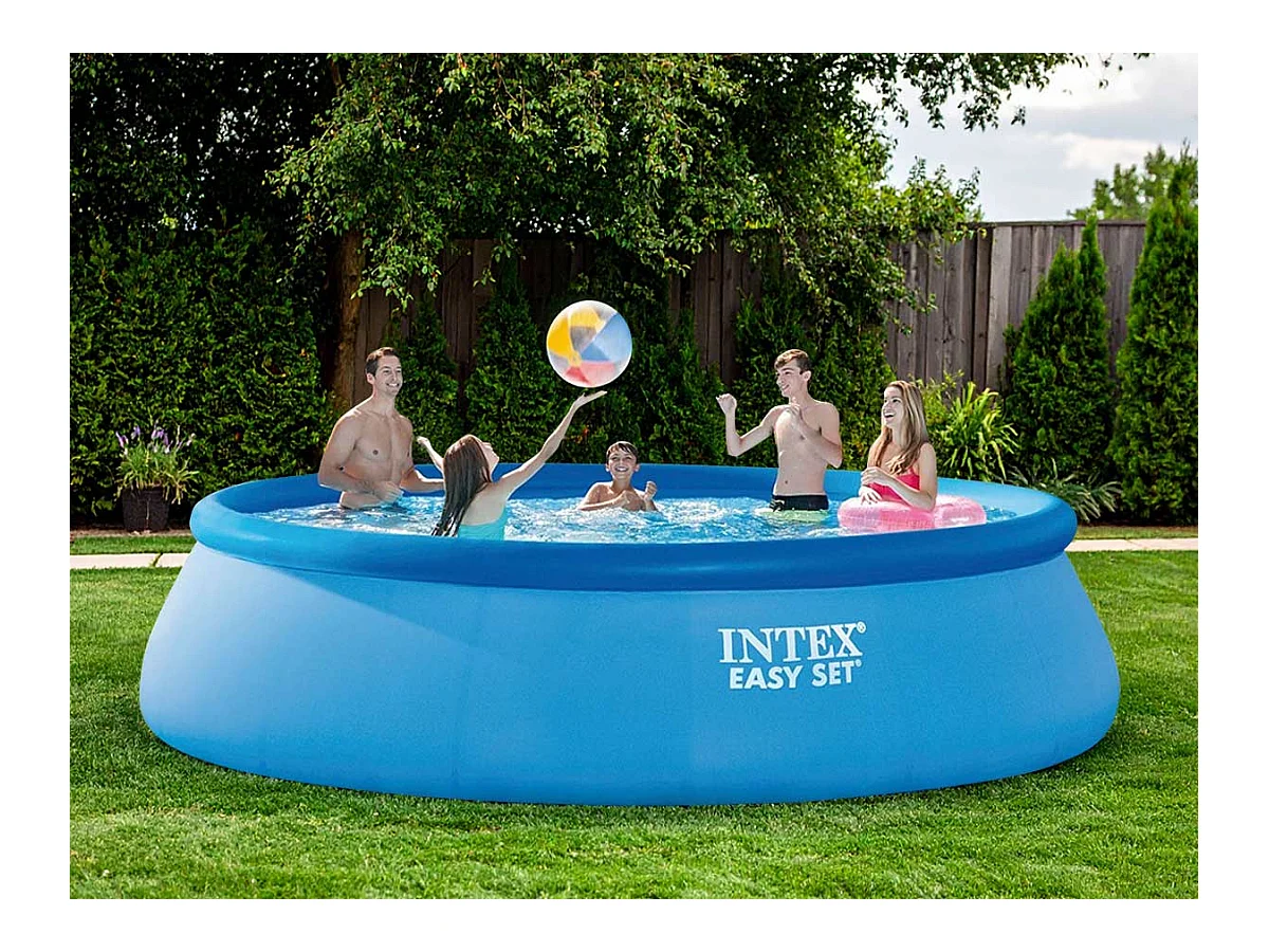 Kit Piscine Autoportante "Easy Set" 457x107cm Bleu