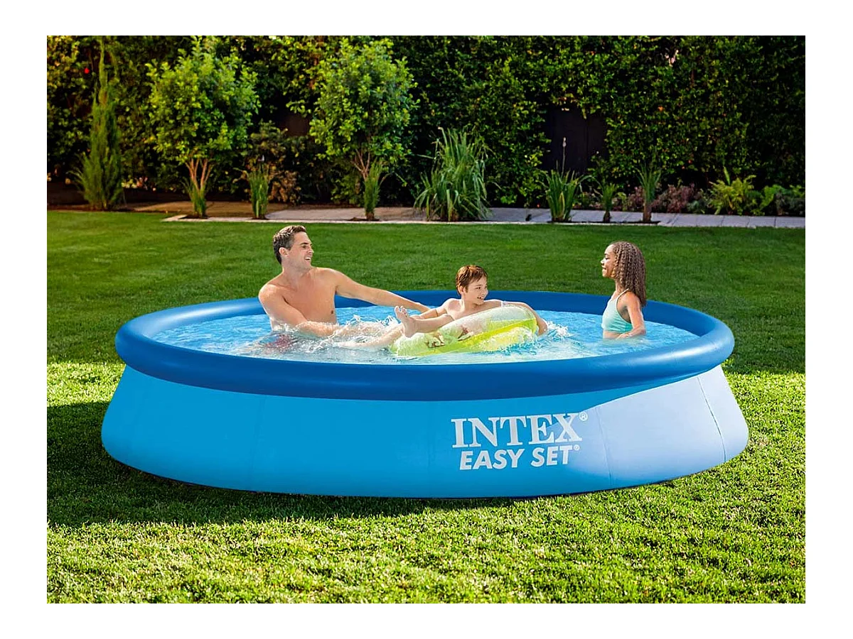 Intex 28132NP – Easy Set runder Pool mit Filterpumpe, 366 x 76 cm