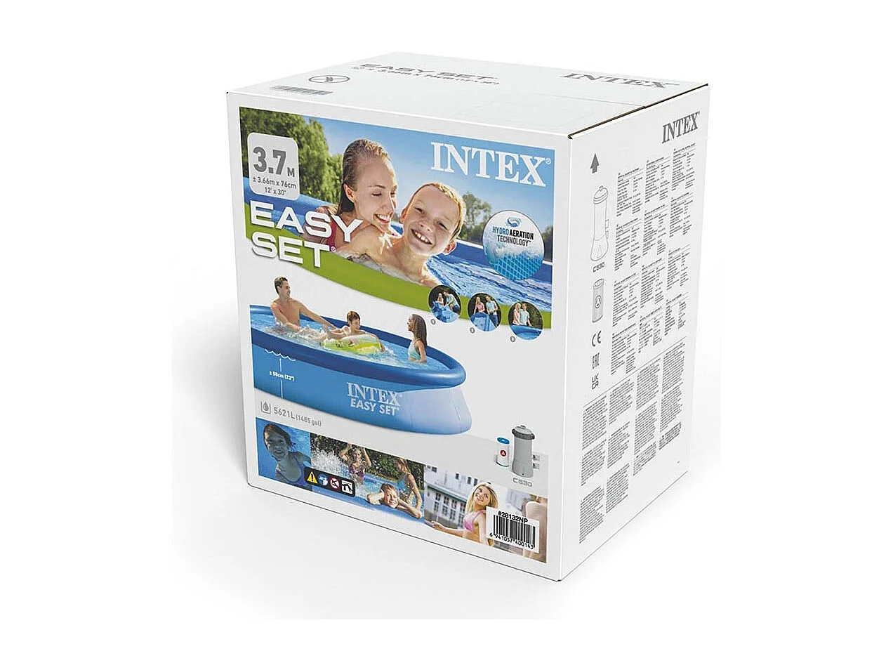 Kit Piscine Hors-Sol Autoportante "Easy" 366x76cm Bleu