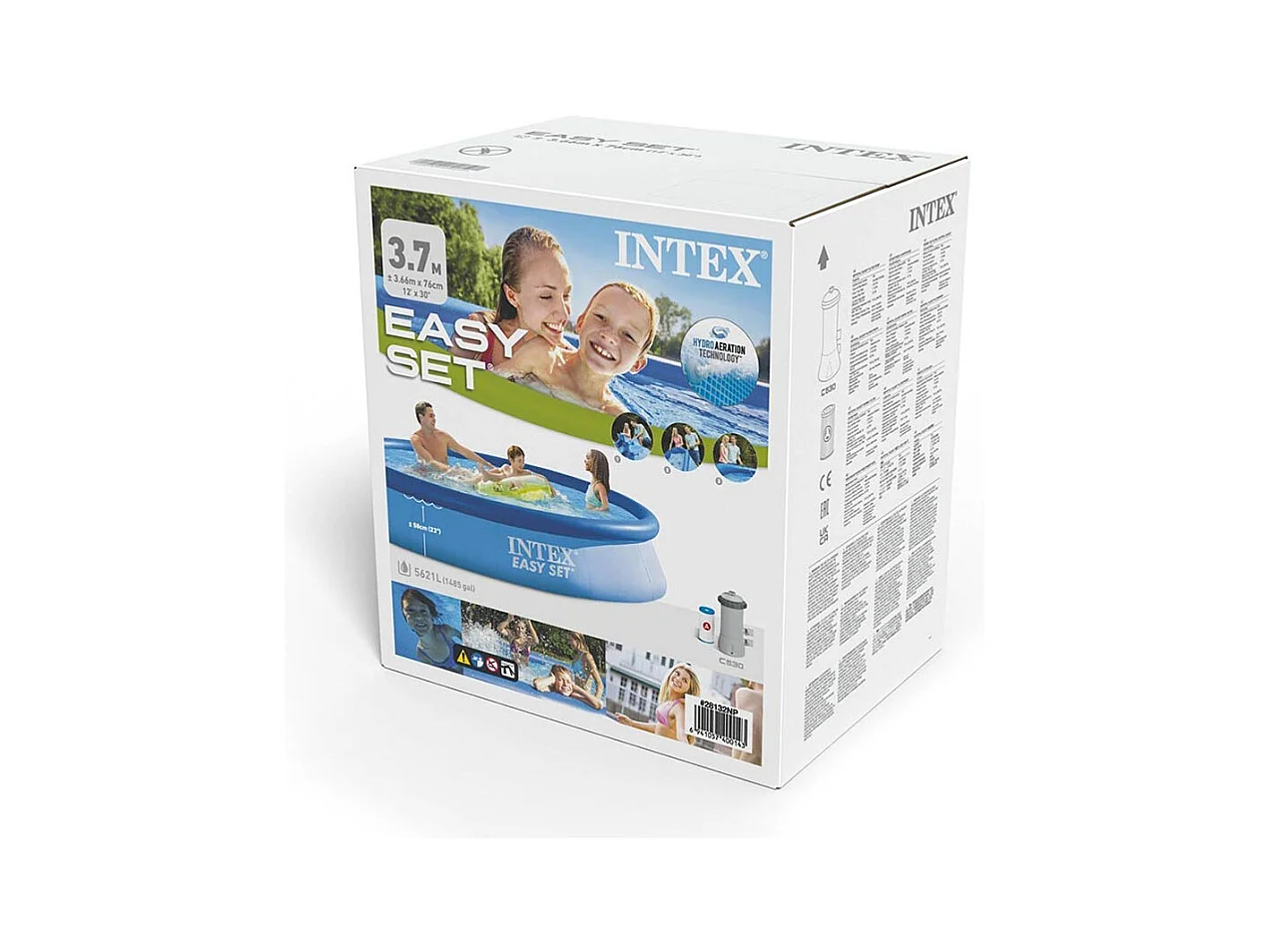 Kit Piscine Hors-Sol Autoportante "Easy" 366x76cm Bleu