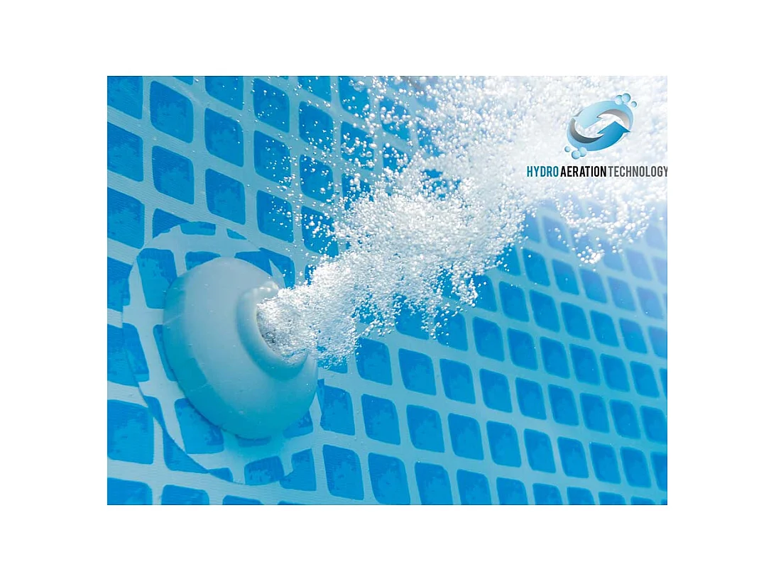 Kit Piscine Hors-Sol Autoportante "Easy" 366x76cm Bleu