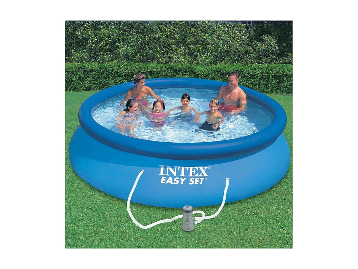 Intex 28132NP - Piscina redonda Easy Set con bomba depuradora, 366x76 cm