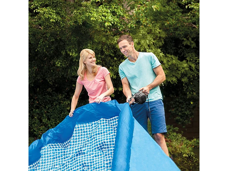 Kit Piscine Hors-Sol Autoportante "Easy" 366x76cm Bleu