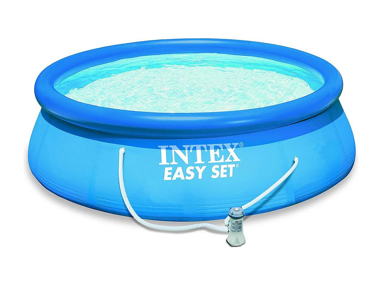 Intex 28132NP - Piscina redonda Easy Set com bomba filtro, 366x76 cm