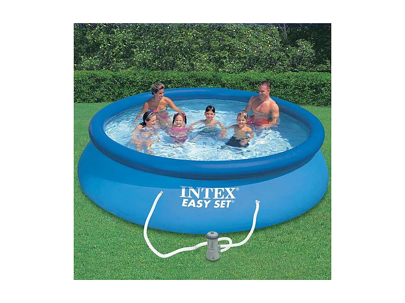 Intex 28132NP - Piscina redonda Easy Set con bomba depuradora, 366x76 cm