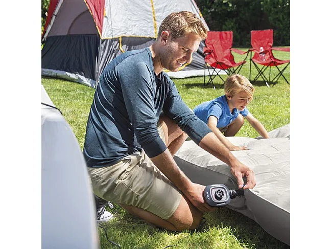 Gonfleur électrique 12 V recharge allume cigare - Intex