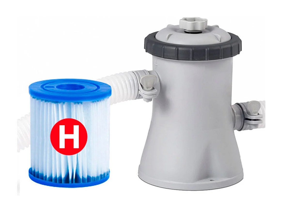 Piscine Hors-Sol Tubulaire "Métal Frame" 305x76cm Bleu