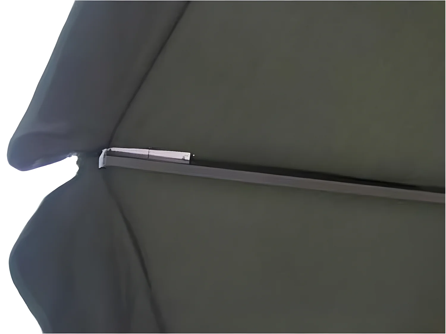 Ombrellone in alluminio 500 cm verde 02_0008734