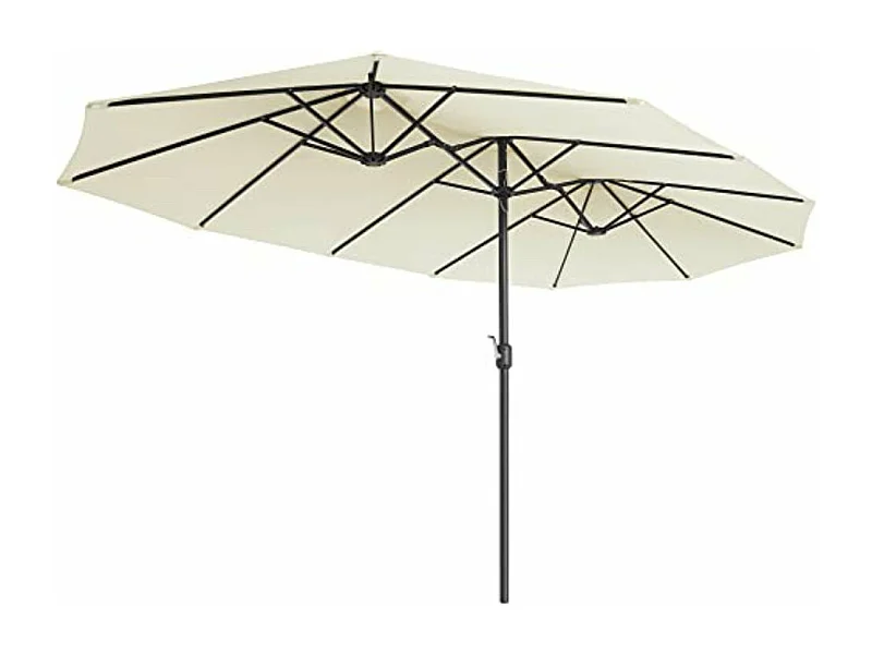 Parasol double 460 x beige 460 x 270 x 245 cm 12_0001751